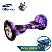 Гироскутер Smart Balance 10" Внедорожный (Фиолетовый космос)
