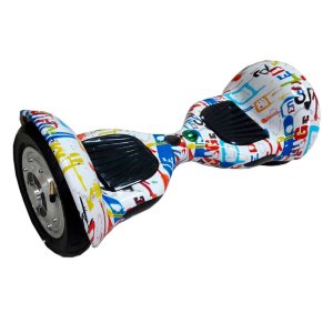 Гироскутер Smart Balance 10" Внедорожный (Белый граффити)