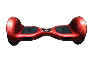 Гироскутер Smart Balance 10" c Приложением и Самобалансировкой (Красный карбон)