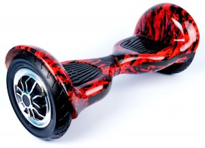 Гироскутер Smart Balance 10" c Приложением и Самобалансировкой (Красный пламя)